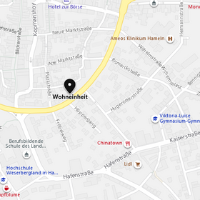 Lageplan Karte