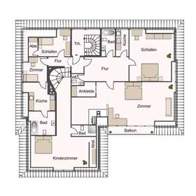 Grundriss 1. Obergeschoss