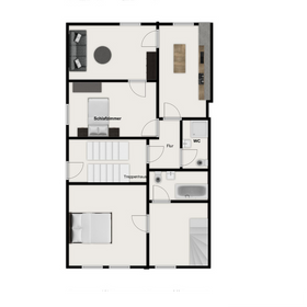Grundriss 1. Obergeschoss