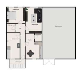 Grundriss Wohnhaus EG