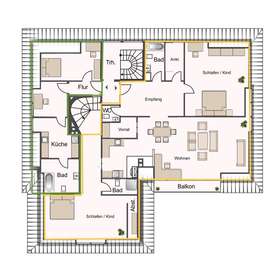 Grundriss 1. OG - Aufteilung