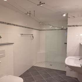 Badezimmer im Souterrain