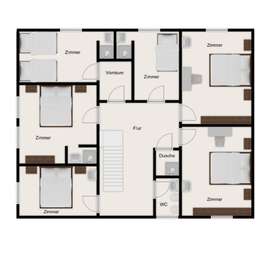 Grundriss Hotel OG